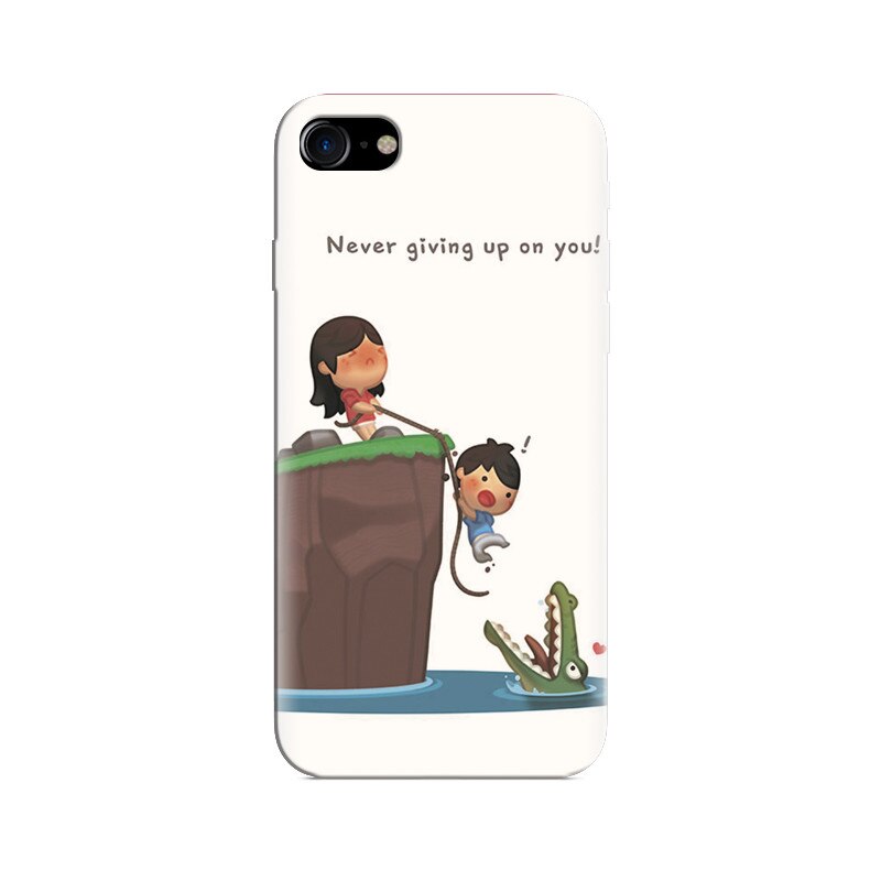 Husa Iphone 5s Love Is Never Giving Up On You