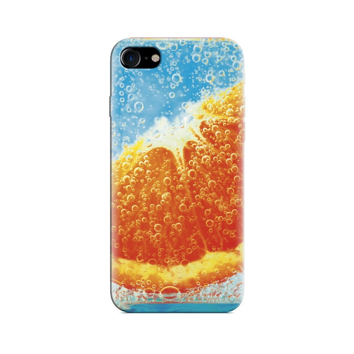 Iphone 5s narancssárga tok vízzel