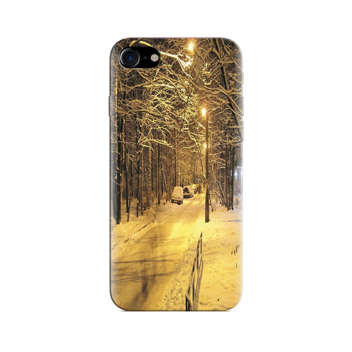 Iphone 5s tok éjszakai nézet a téli nagy felbontásban