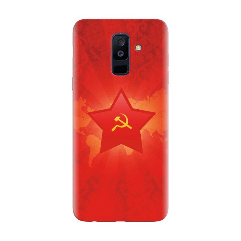 Husa silicon pentru Samsung Galaxy J8 2018, Soviet Union