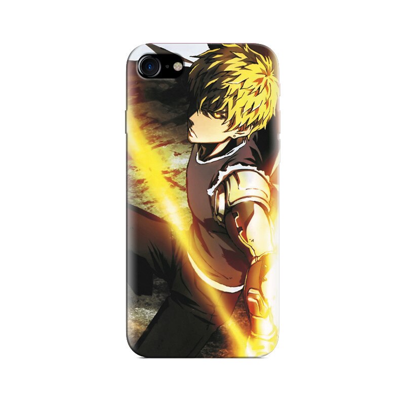 Husa Iphone 7 One Punch Man Genos Super Background