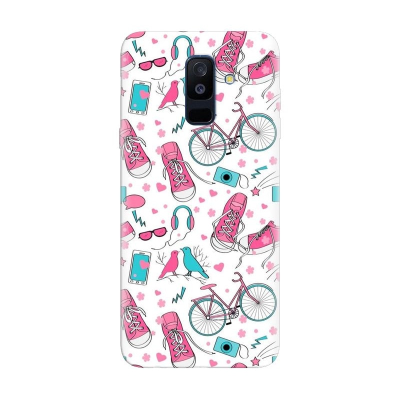 Husa silicon pentru Samsung Galaxy A6 Plus 2018, Travel