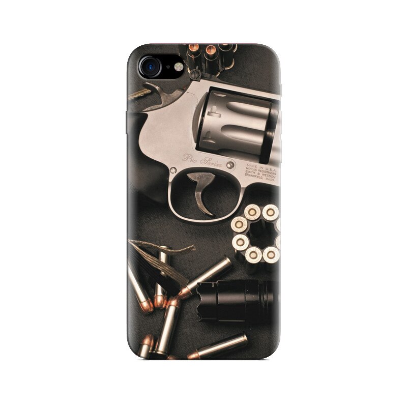Husa Iphone 5s Pro Series Revolver And Bullets Of Military