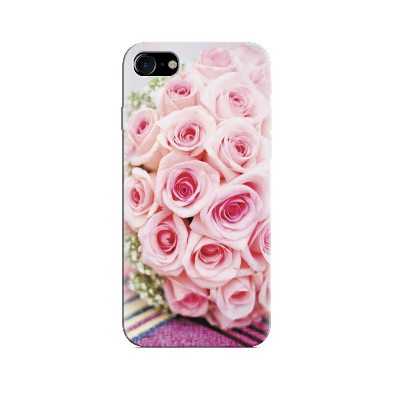 Husa Iphone 5s Pink Rose Bouquet For Wedding