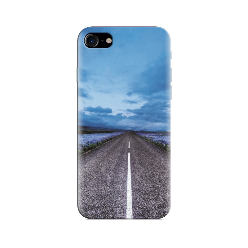 Husa Iphone 5s Purple Flower Landscape S