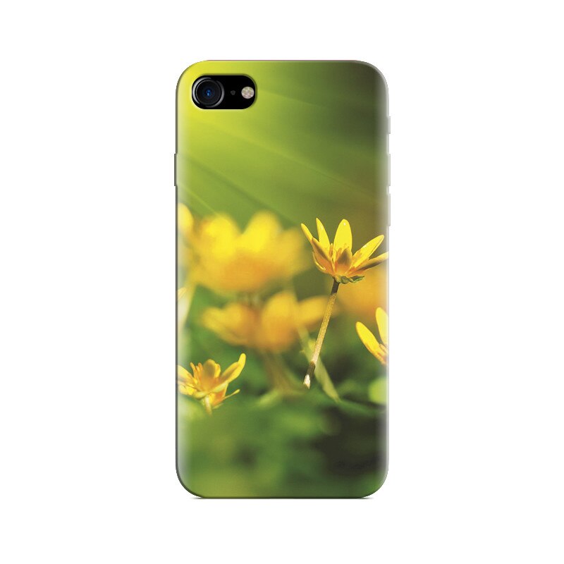 Husa Iphone 8 Nice Yellow Flower Close Up