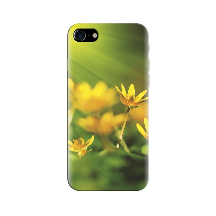 Iphone 5s tok szép sárga virág közelről