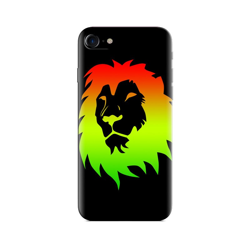 Husa Iphone 8 Rasta Color Lion