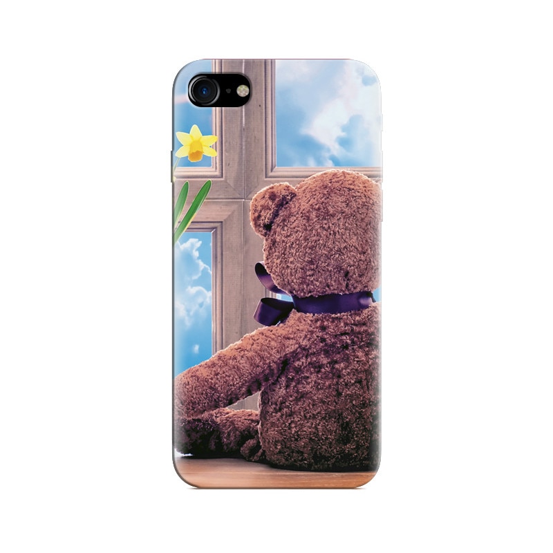 Husa Iphone 8 Teddy Bear With Bouquet