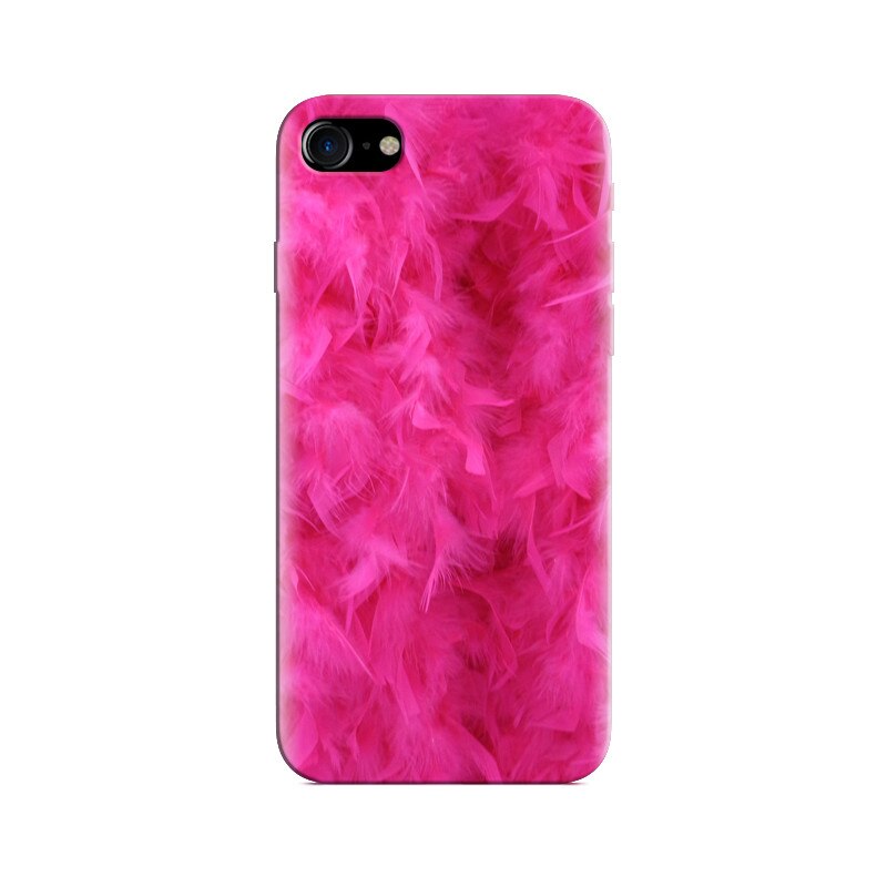 Husa Iphone 7 Pink Feathers