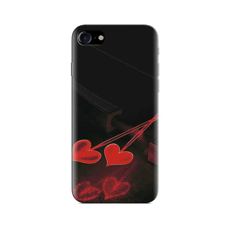 Husa Iphone 5s Red Amazing Two Heart Hd Pictures