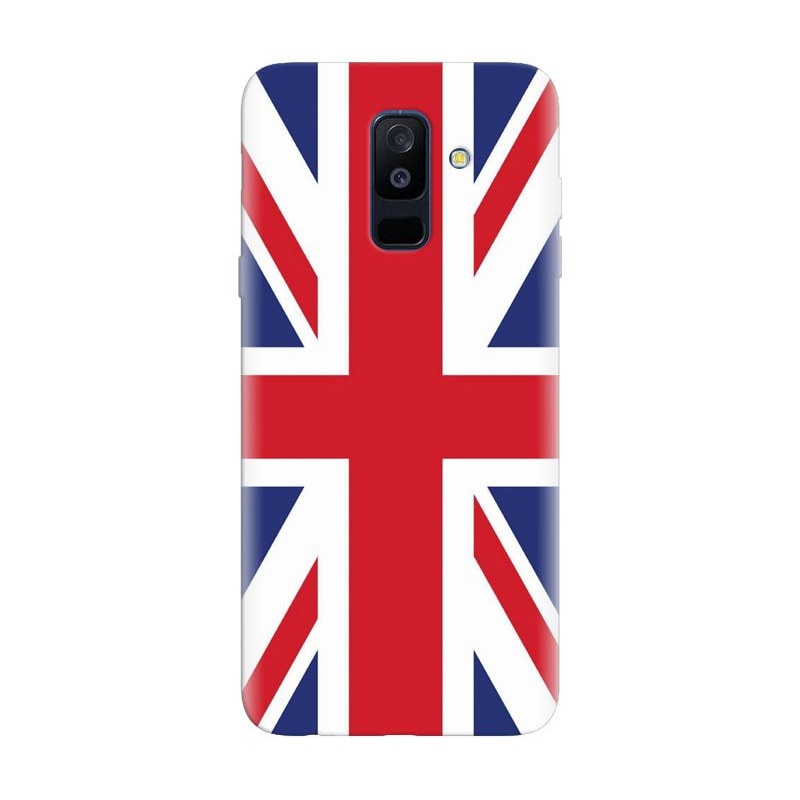 Husa silicon pentru Samsung Galaxy J8 2018, UK Flag Illustration