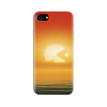 Husa Iphone 8 Pacman Sun E0 Husa Iphone 8 Pacman Sun E0
