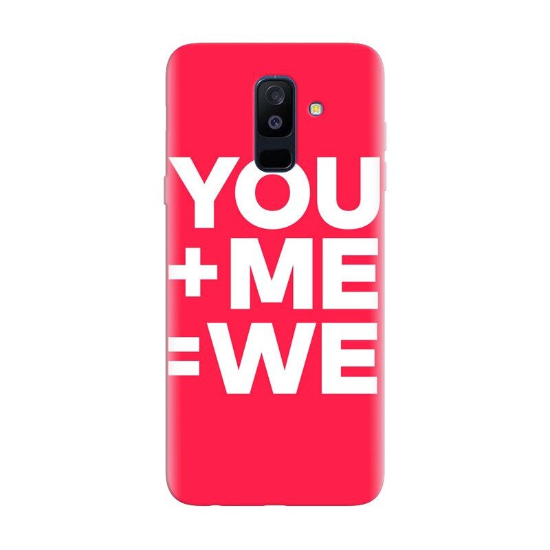 Husa silicon pentru Samsung Galaxy A6 Plus 2018, Valentine Boyfriend