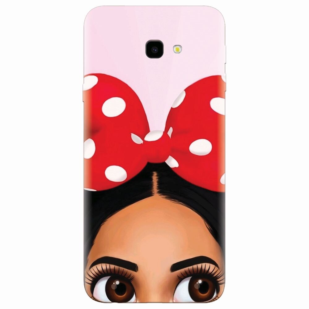 Husa silicon pentru Samsung Galaxy J4 Plus, Anime Art Girl