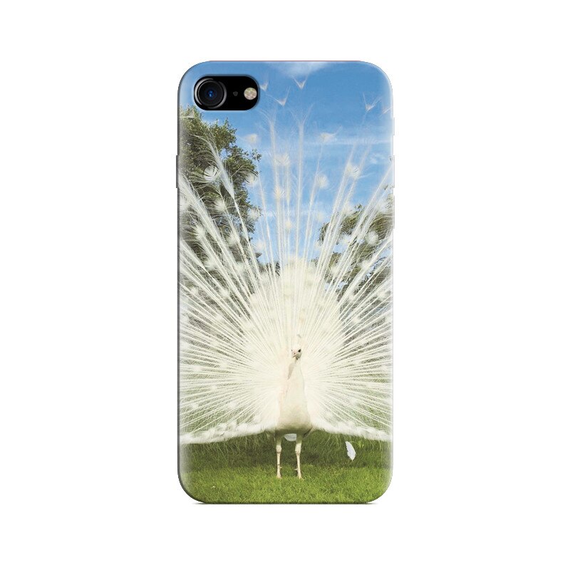 Husa Iphone 7 White Peacock