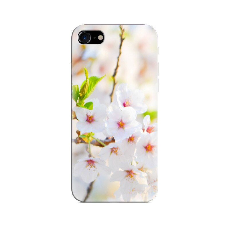 Husa Iphone 5 White Flowers