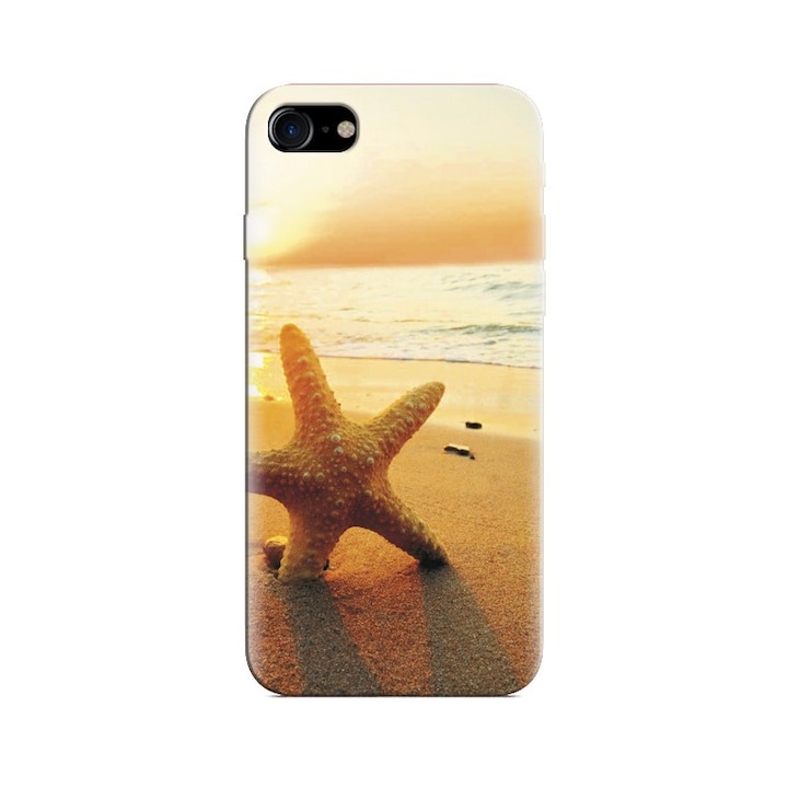 Iphone 5s tok Starfish Sunset Time Beach HD képek