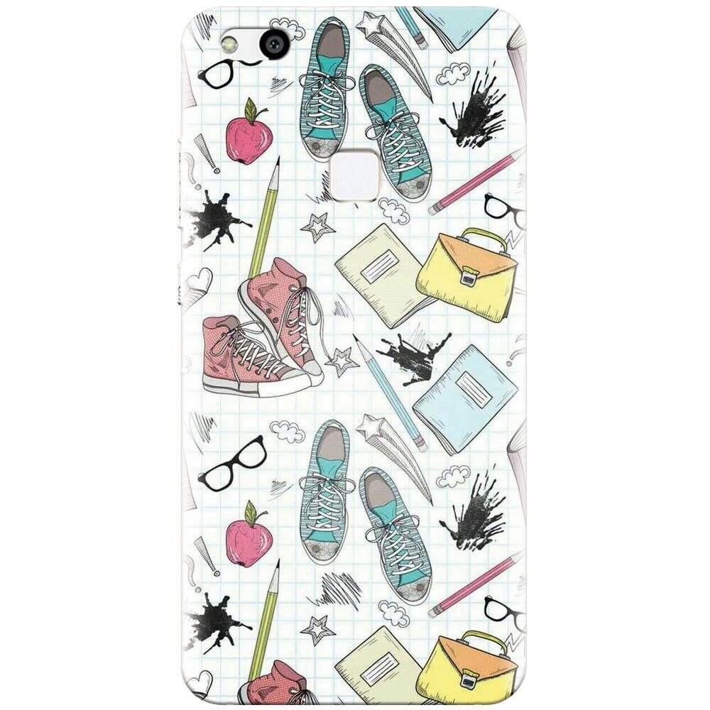 Husa silicon pentru Huawei P10 Lite, School