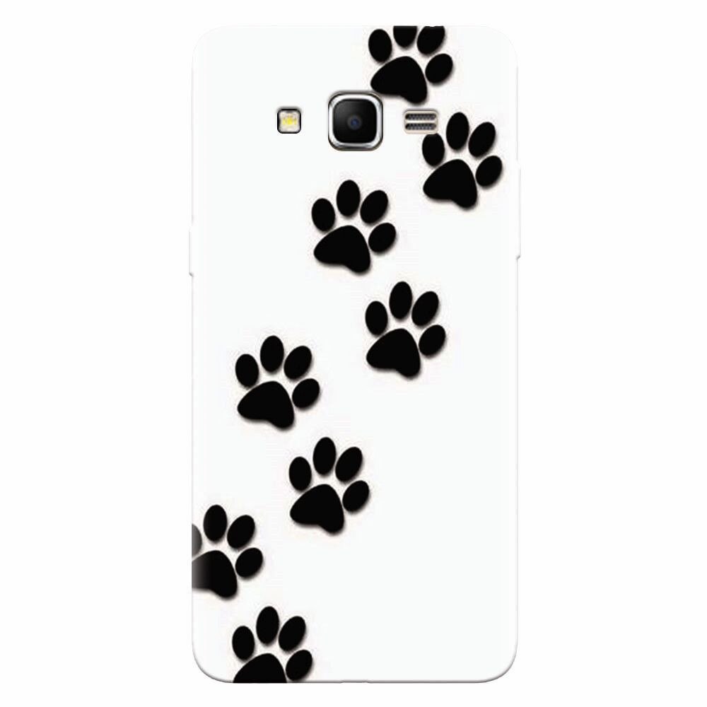 Husa silicon pentru Samsung Grand Prime, Dog Mark