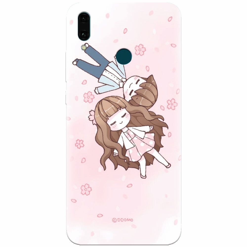 Husa silicon pentru Huawei Y9 2019, Cute Couple