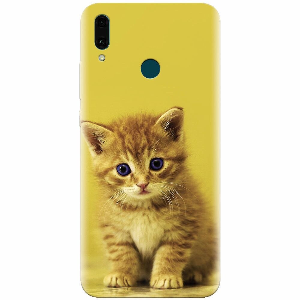 Husa silicon pentru Huawei Y9 2019, Baby Kitten