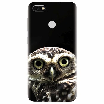 Husa silicon pentru Huawei P9 Lite, Owl In The Dark Husa silicon pentru Huawei P9 Lite, Owl In The Dark
