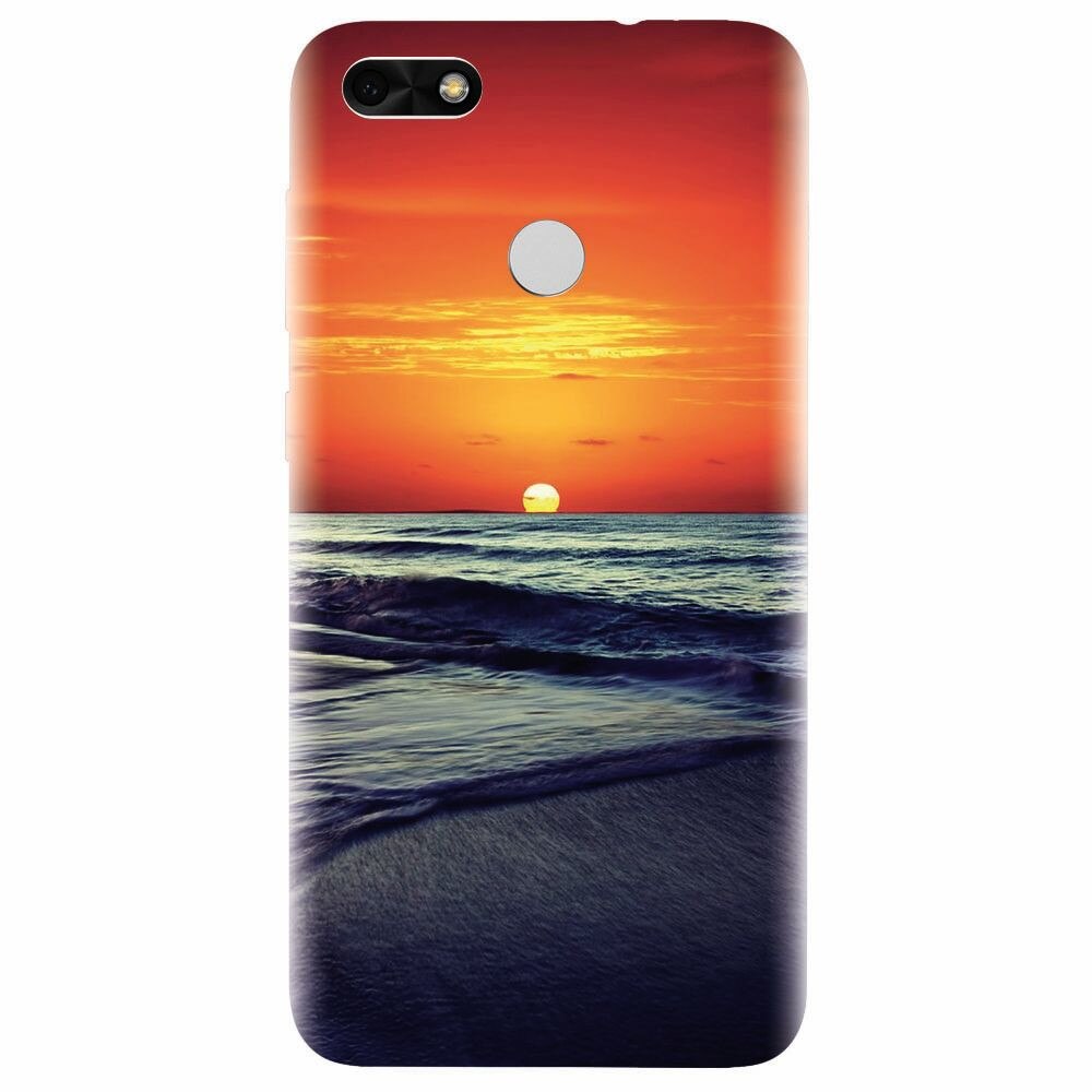 Husa silicon pentru Huawei P9 Lite mini, Ocean Sunset