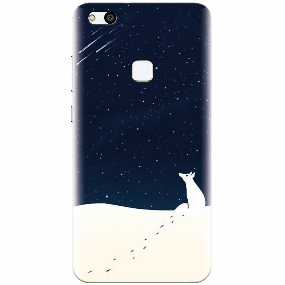 Husa silicon pentru Huawei P10 Lite, Winter Night