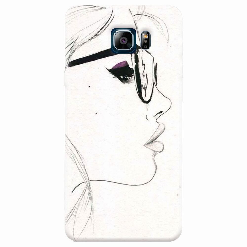 Husa silicon pentru Samsung Galaxy Note 5, Girl Face