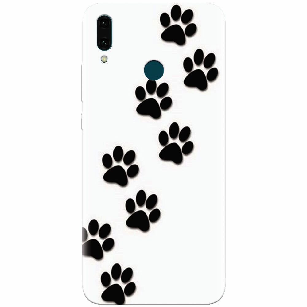 Husa silicon pentru Huawei Y9 2019, Dog Mark