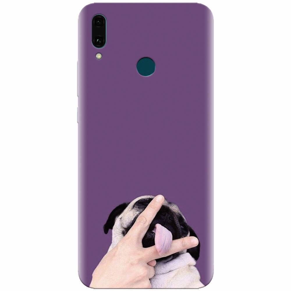 Husa silicon pentru Huawei Y9 2019, Cute Dog 2