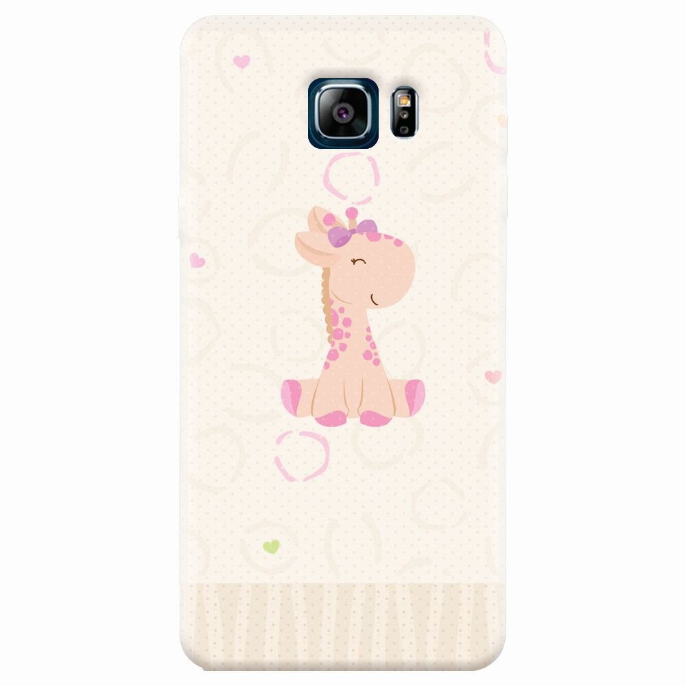 Husa silicon pentru Samsung Galaxy Note 5, Giraffe Cute