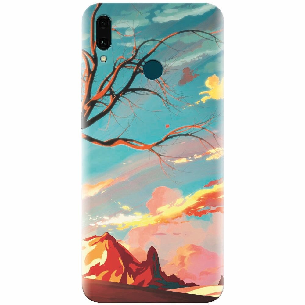 Husa silicon pentru Huawei Y9 2019, Artistic Landscape