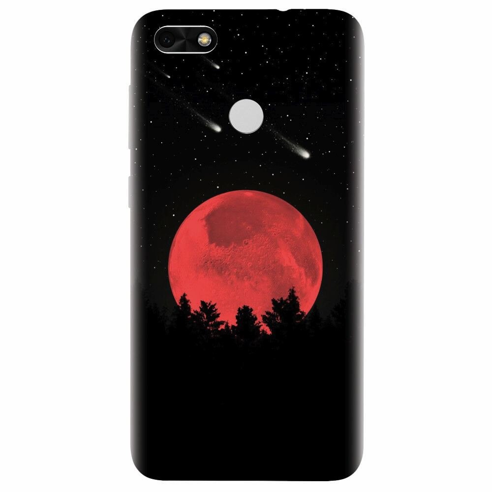 Husa silicon pentru Huawei P9 Lite, Blood Moon