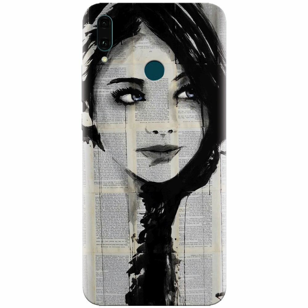 Husa silicon pentru Huawei Y9 2019, Blue Eyes