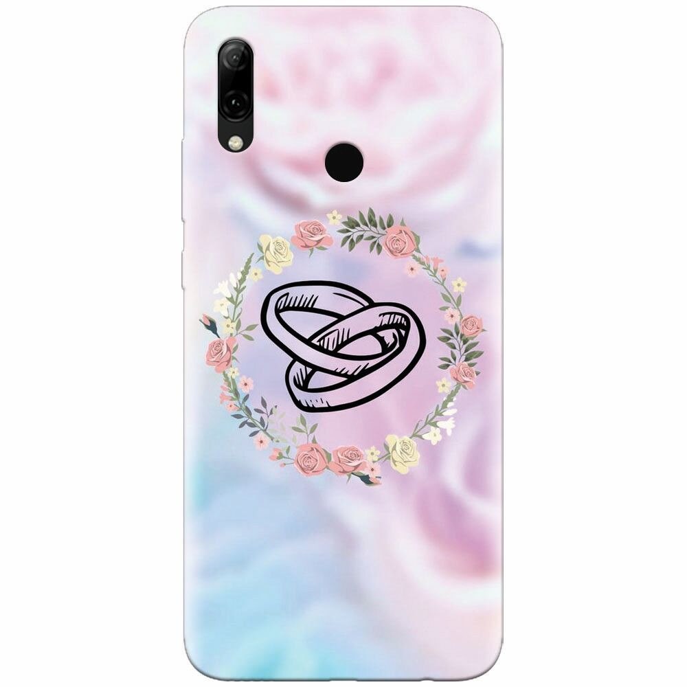 Husa silicon pentru Huawei P Smart 2019, Rings