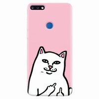 husa silicon pentru huawei y7 prime 2018 white cat imagen 57_0_
0