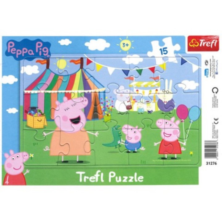 Пъзел Peppa Pig 15 части