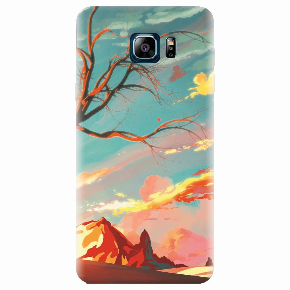 Husa silicon pentru Samsung Galaxy Note 5, Artistic Landscape