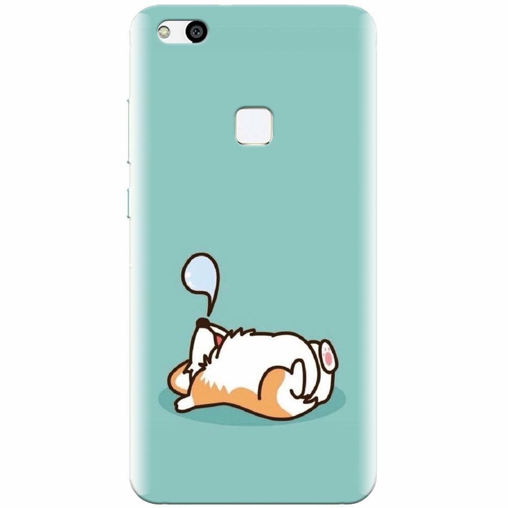 Husa silicon pentru Huawei P10 Lite, Cute Corgi