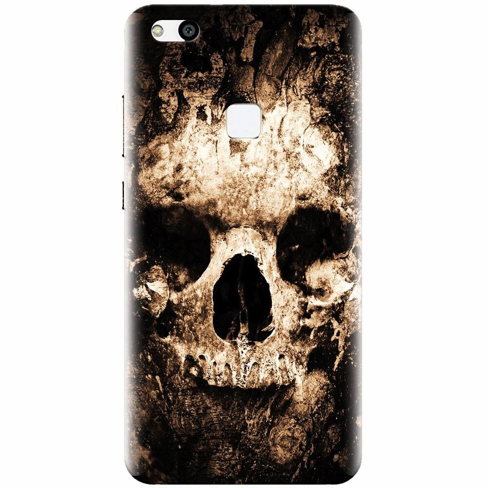 Husa silicon pentru Huawei P10 Lite, Zombie Skull