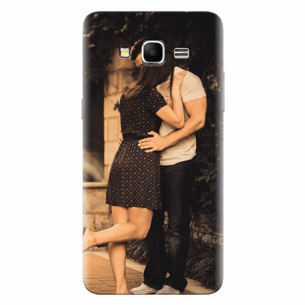 Husa silicon pentru Samsung Grand Prime, Couple Kiss