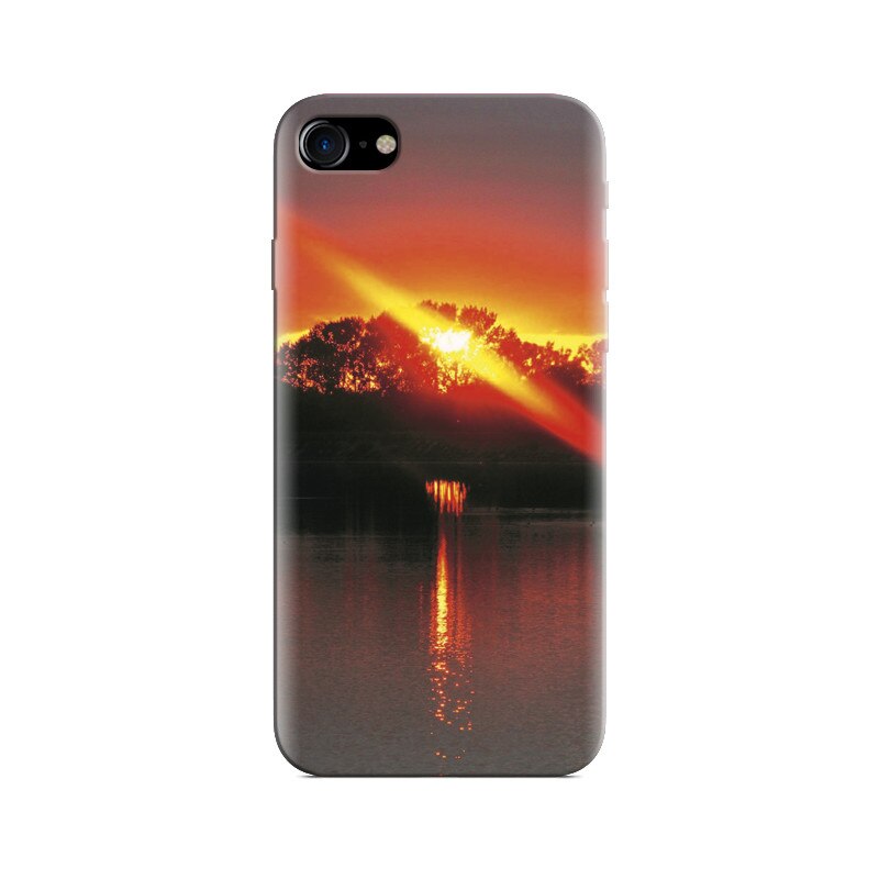Husa Iphone 5s River Bank Sunset Tree Nature For