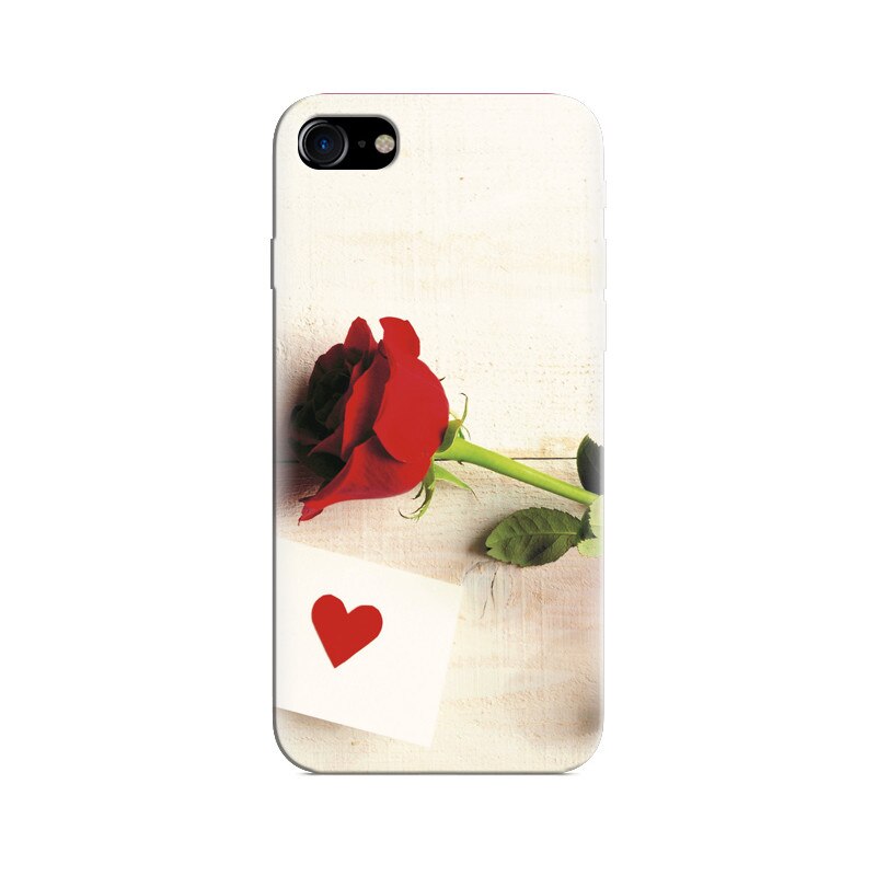 Husa Iphone 7 Rose With Letter