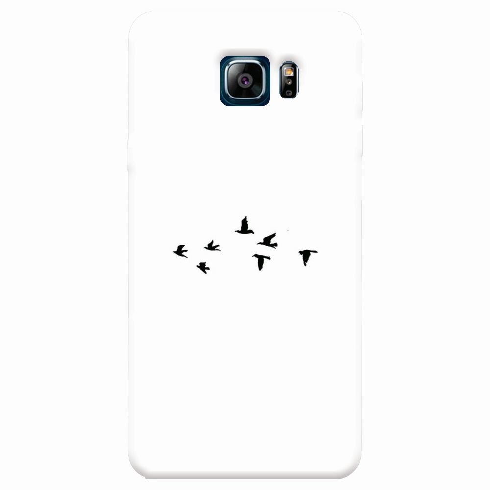 Husa silicon pentru Samsung Galaxy Note 5, Birds