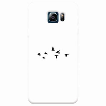 Husa silicon pentru Samsung Galaxy Note 5, Birds Husa silicon pentru Samsung Galaxy Note 5, Birds
