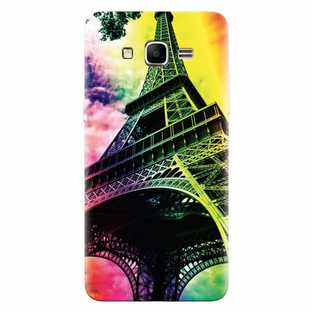 Husa silicon pentru Samsung Grand Prime, Eiffel Tower 002