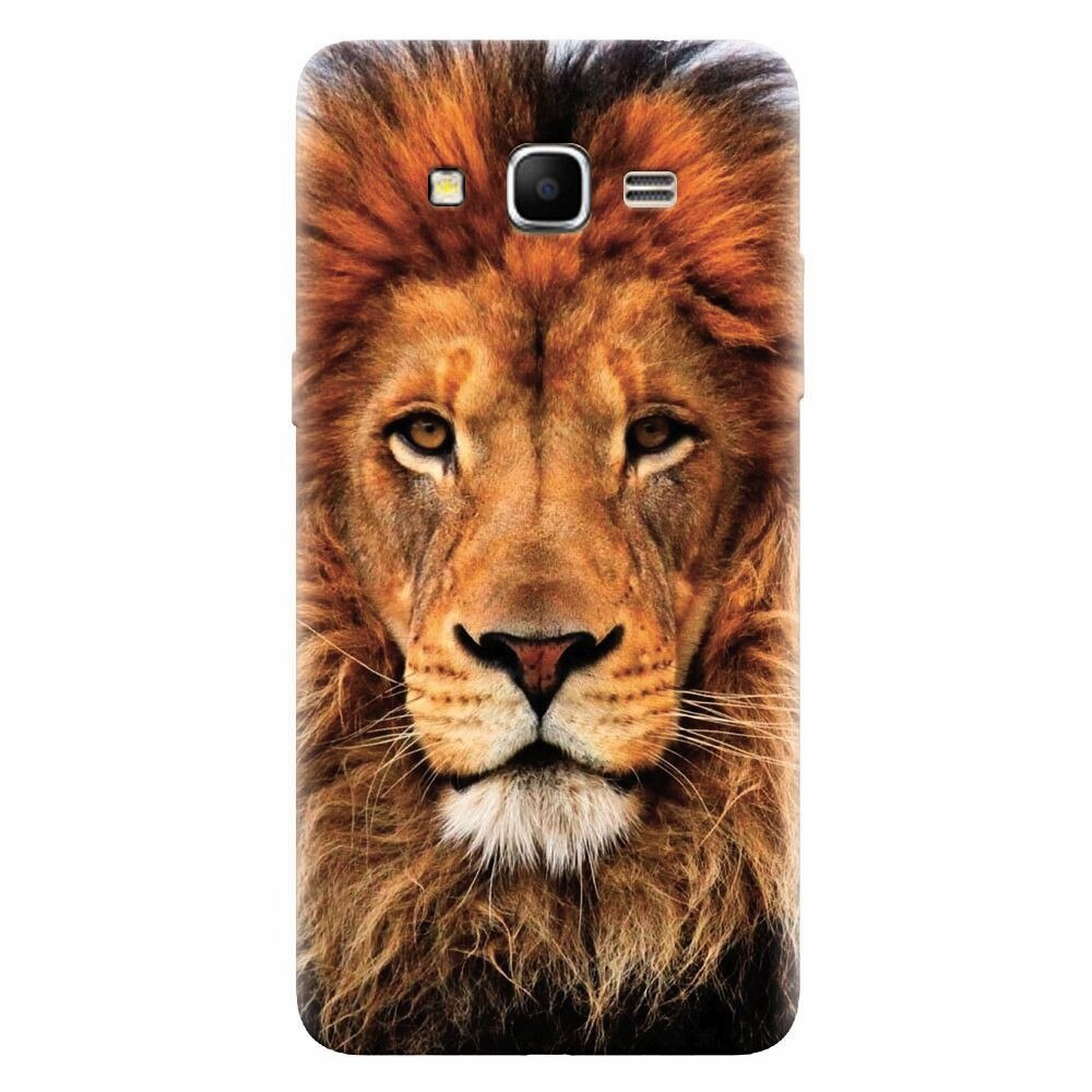 Husa silicon pentru Samsung Grand Prime, Colorful Lion4