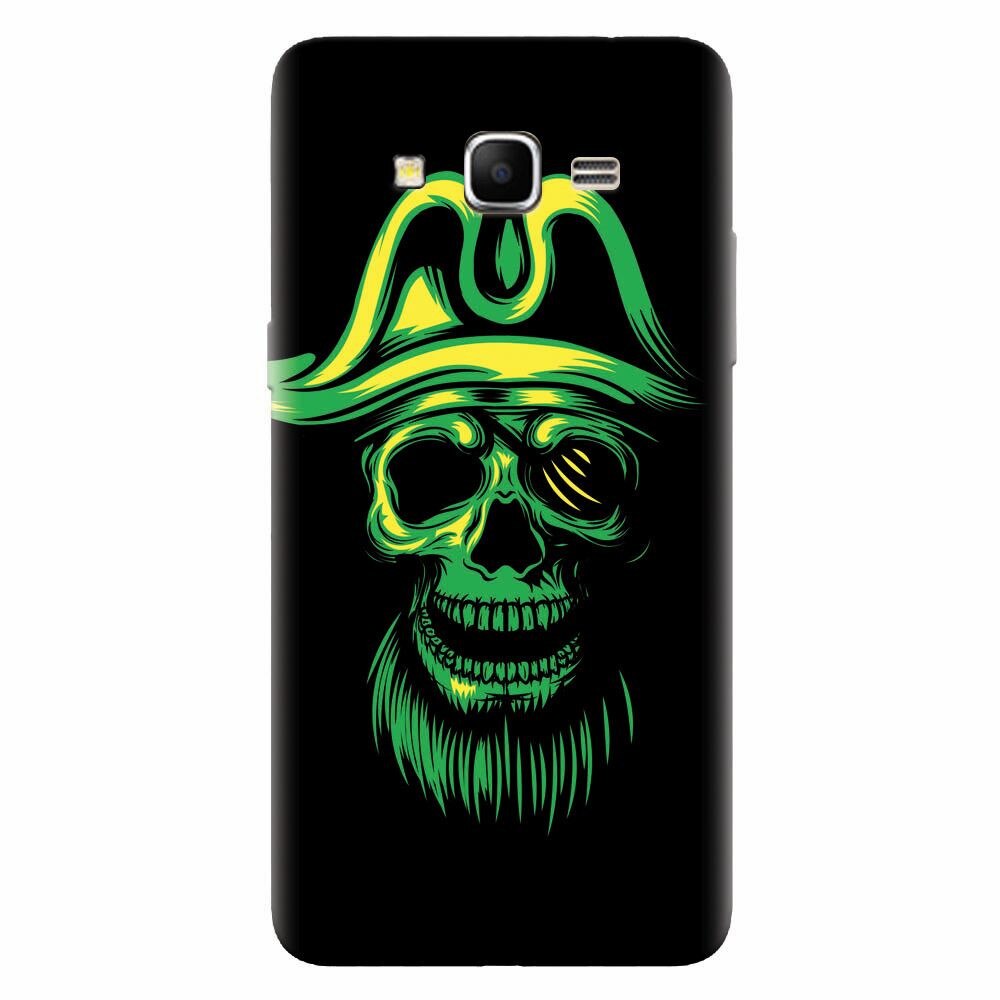 Husa silicon pentru Samsung Grand Prime, Pirate Skull